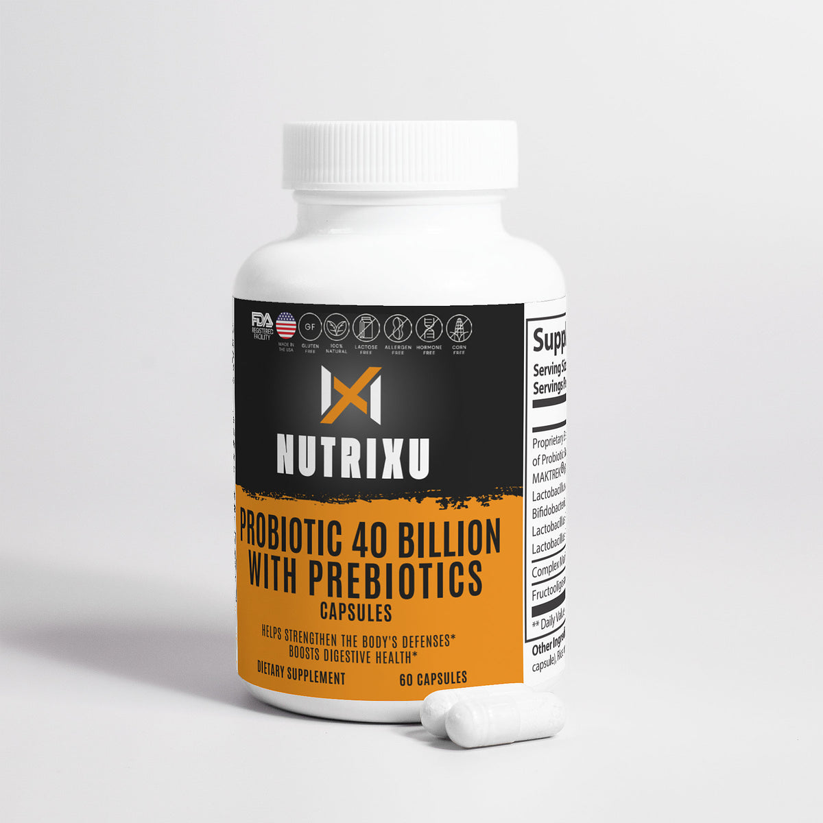 Probiotic 40 Billion with Prebiotics