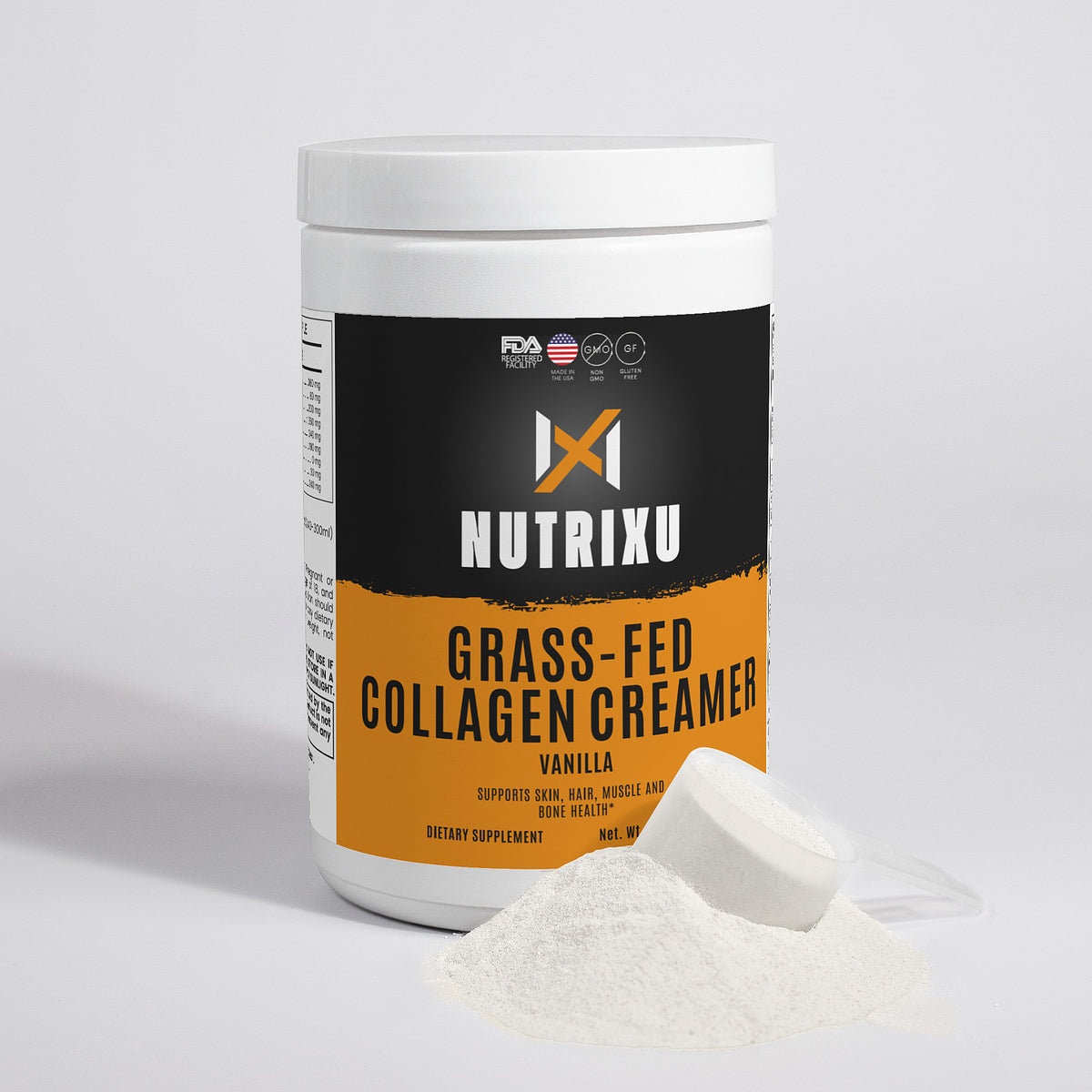 Grass-Fed Collagen Creamer (Vanilla)