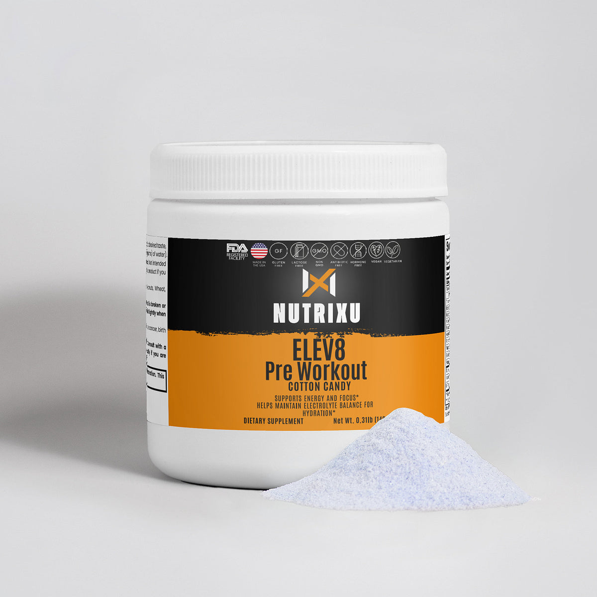 ELEV8 Pre Workout (Cotton Candy)