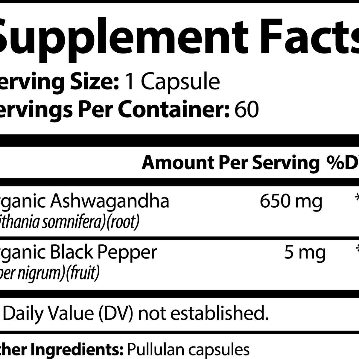 Ashwagandha Capsules