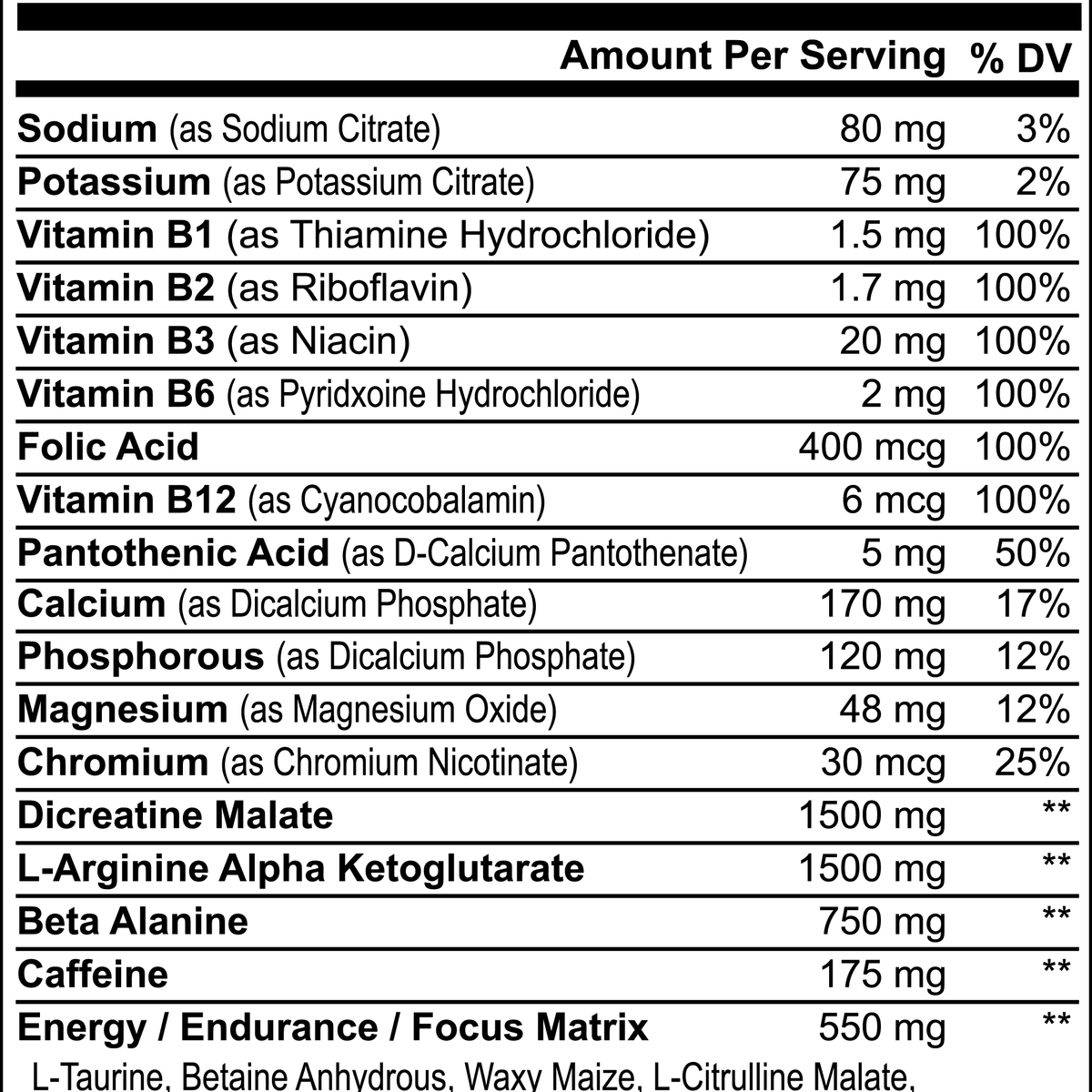 ELEV8Max Pre Workout (Fruit Punch)