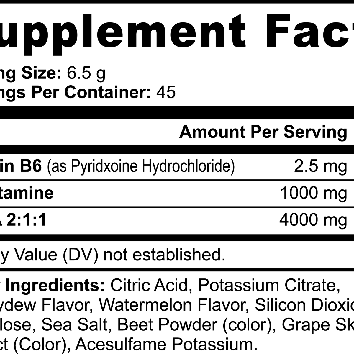 ELEV8 BCAA Powder (Honeydew/Watermelon)